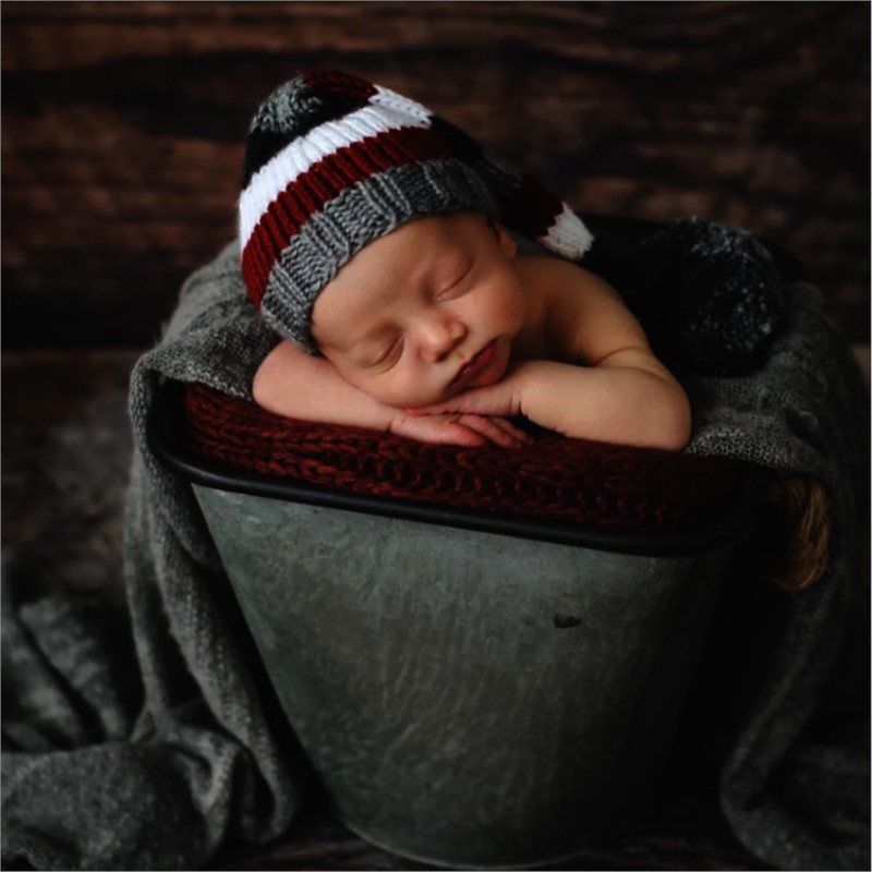 Baby Clothing Model - Topi bayi ekor panjang, topi fotografi