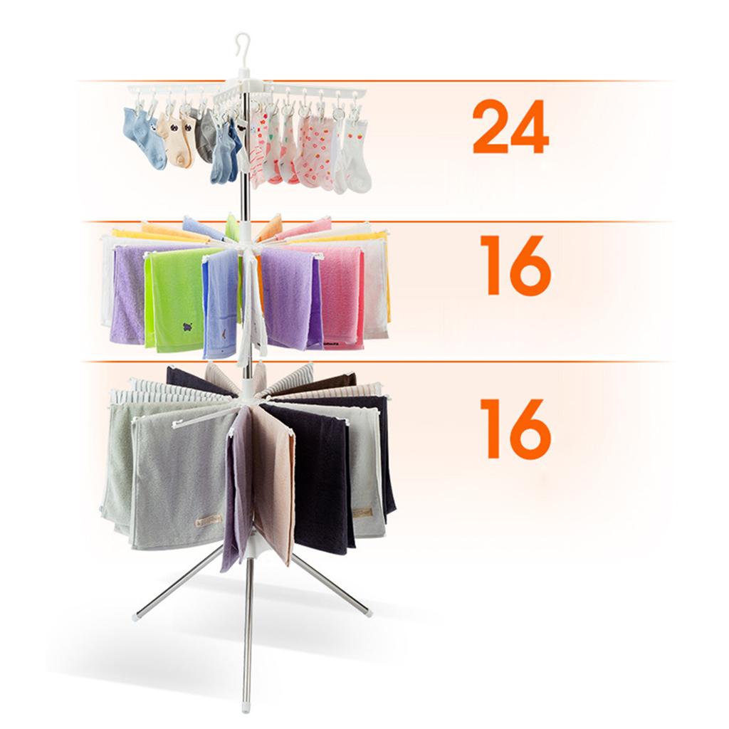 Rak Pengering Lipat 3 Tingkat  - Baby Clothing Hangers ulasan dan harga