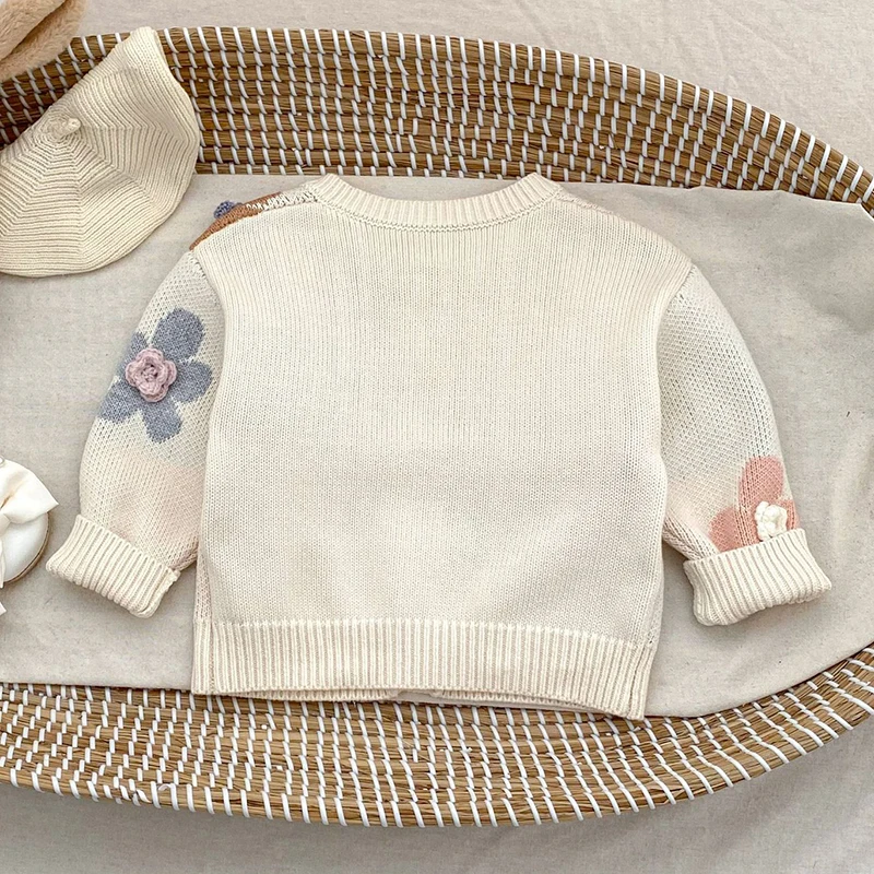Mantel Sweter Bayi Perempuan B - Knit Cardigan Infant ulasan dan harga