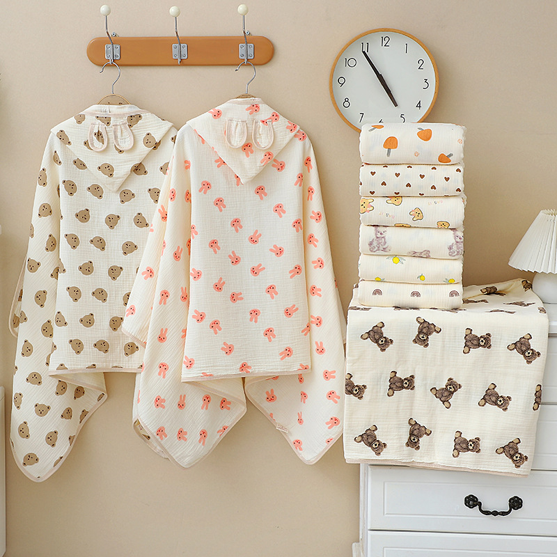 Handuk Mandi Bayi 4 Lapis Hand - Baby Clothing Fabric ulasan dan harga