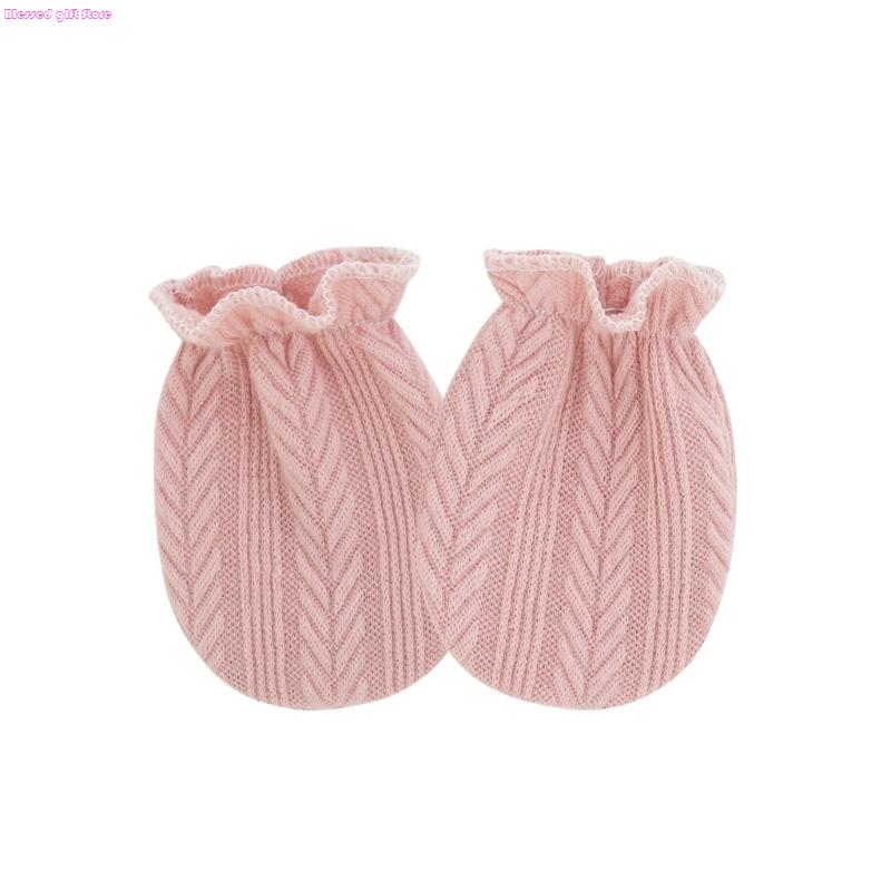 D0JC Balita Anti Gores Sarung  - Baby Mittens Scratch ulasan dan harga