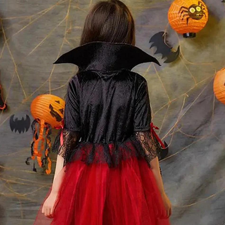 Kostum Cosplay Vampir Hallowee - Baby Q Clothing ulasan dan harga