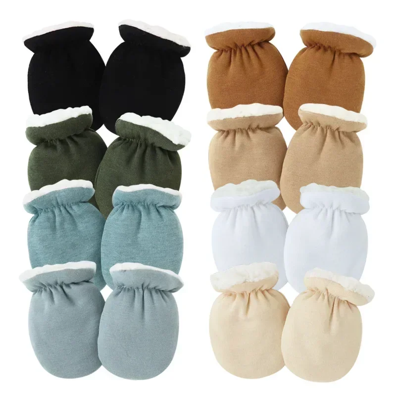 Sarung tangan wol hangat untuk - Baby Mittens Scratch ulasan dan harga