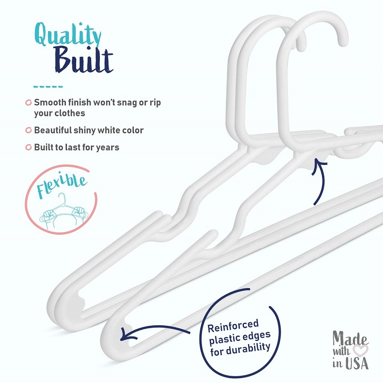 Set 20 - Gantungan Baju Plasti - Baby Clothing Hangers ulasan dan harga