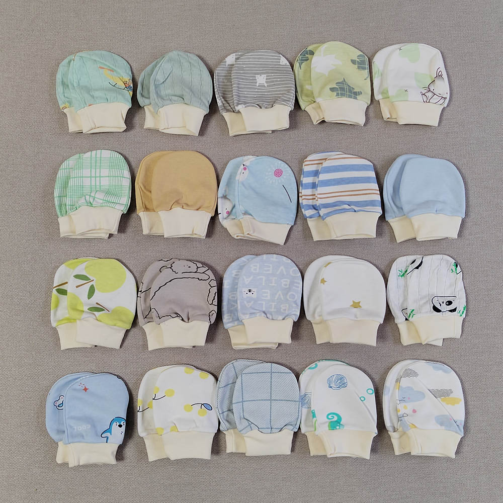 Sarung tangan bayi baru lahir  - Baby Mittens Scratch ulasan dan harga