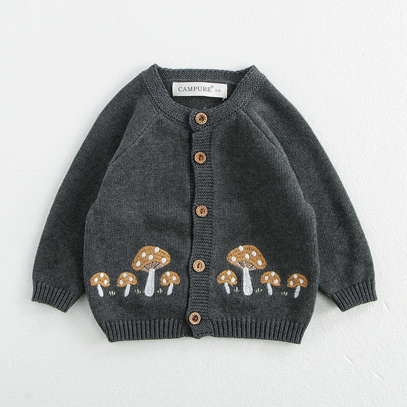 Sweater Bayi Musim Gugur 0-3 T - Knit Cardigan Infant ulasan dan harga