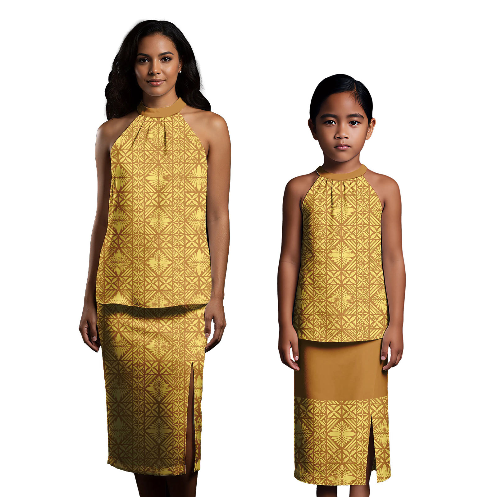 Pakaian Keluarga Desain Samoa  - Baby Q Clothing ulasan dan harga