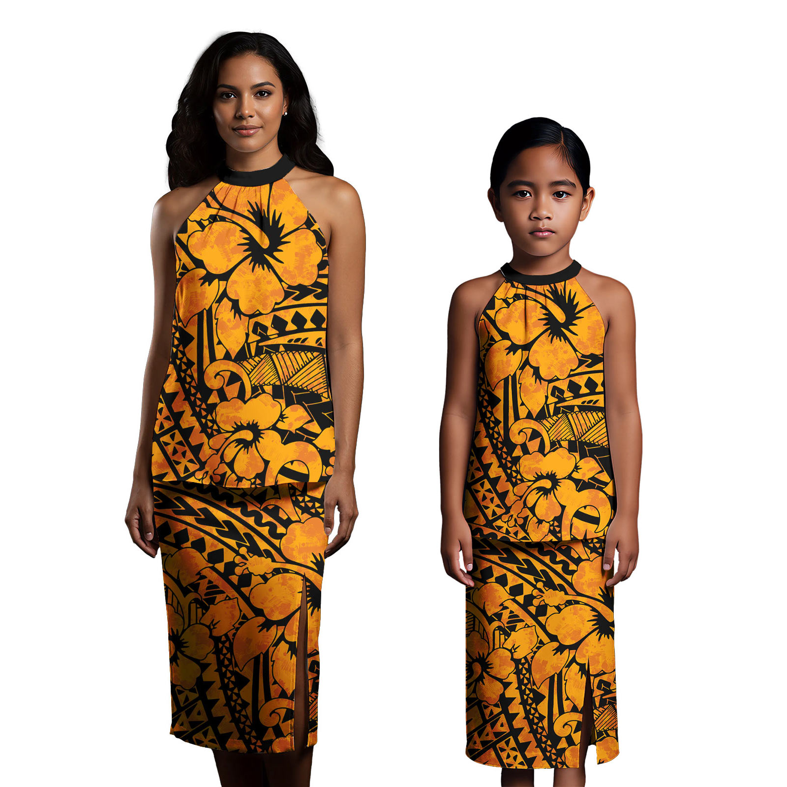 Pakaian Keluarga Desain Samoa  - Baby Q Clothing ulasan dan harga