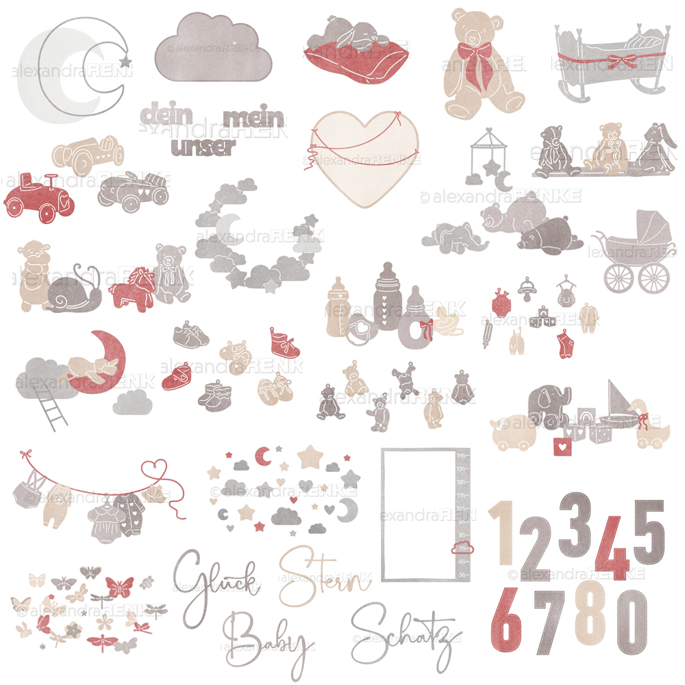 Cetakan logam Piggy Craft untu - Baby Clothing Model ulasan dan harga