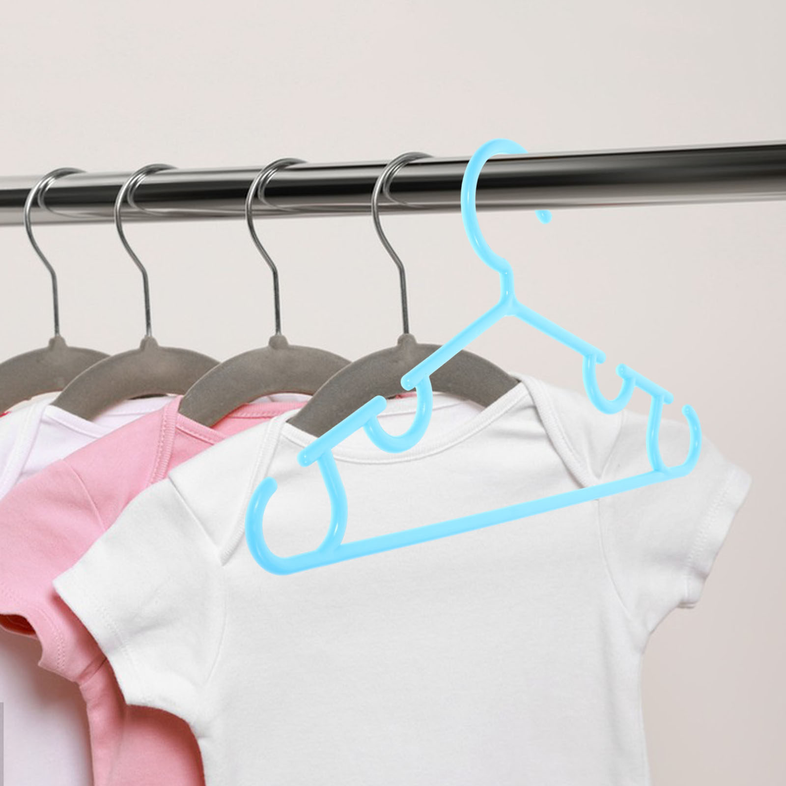10 Buah Gantungan Baju Bayi Ta - Baby Clothing Hangers ulasan dan harga