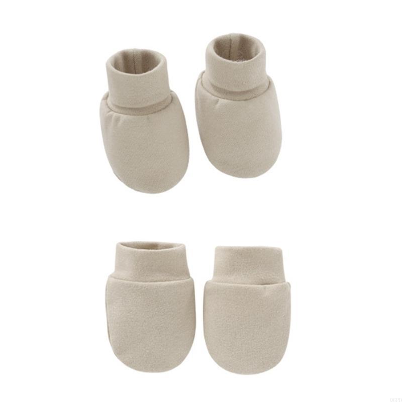 2 Pasang Set Kaus Sarung Tanga - Baby Mittens Scratch ulasan dan harga
