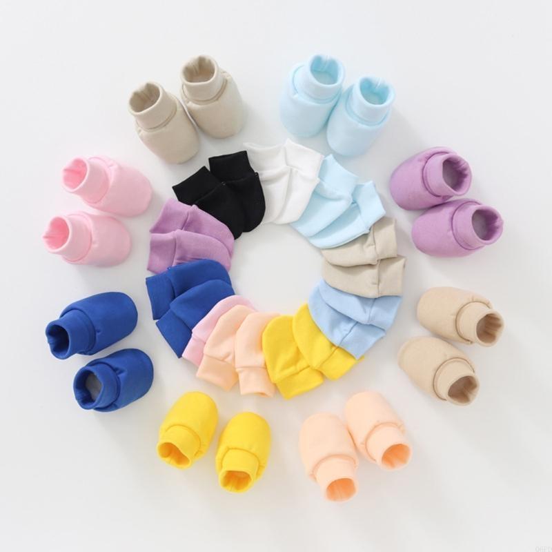 2 Pasang Set Kaus Sarung Tanga - Baby Mittens Scratch ulasan dan harga