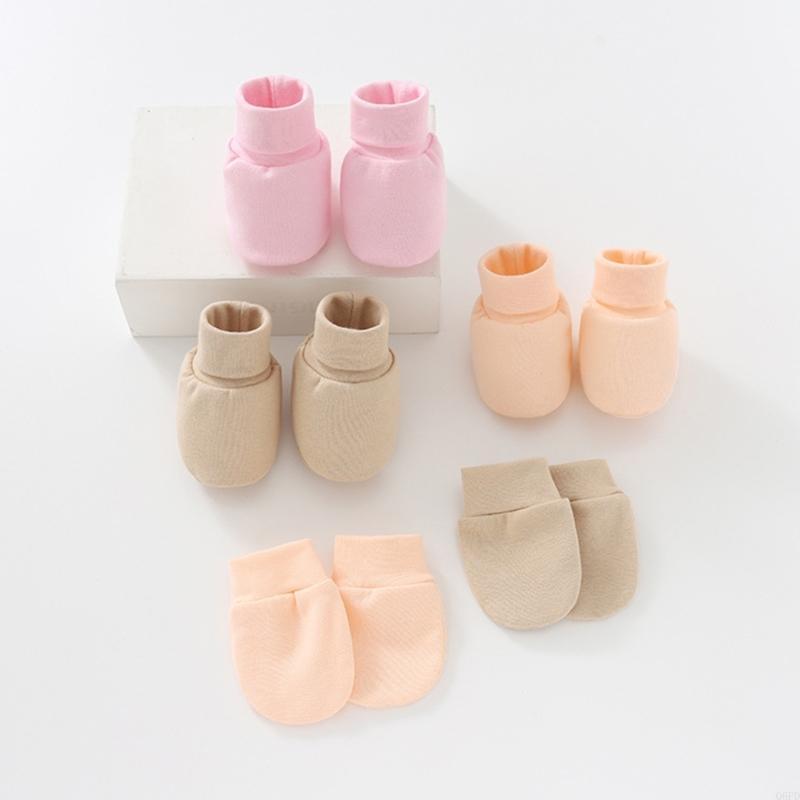 2 Pasang Set Kaus Sarung Tanga - Baby Mittens Scratch ulasan dan harga