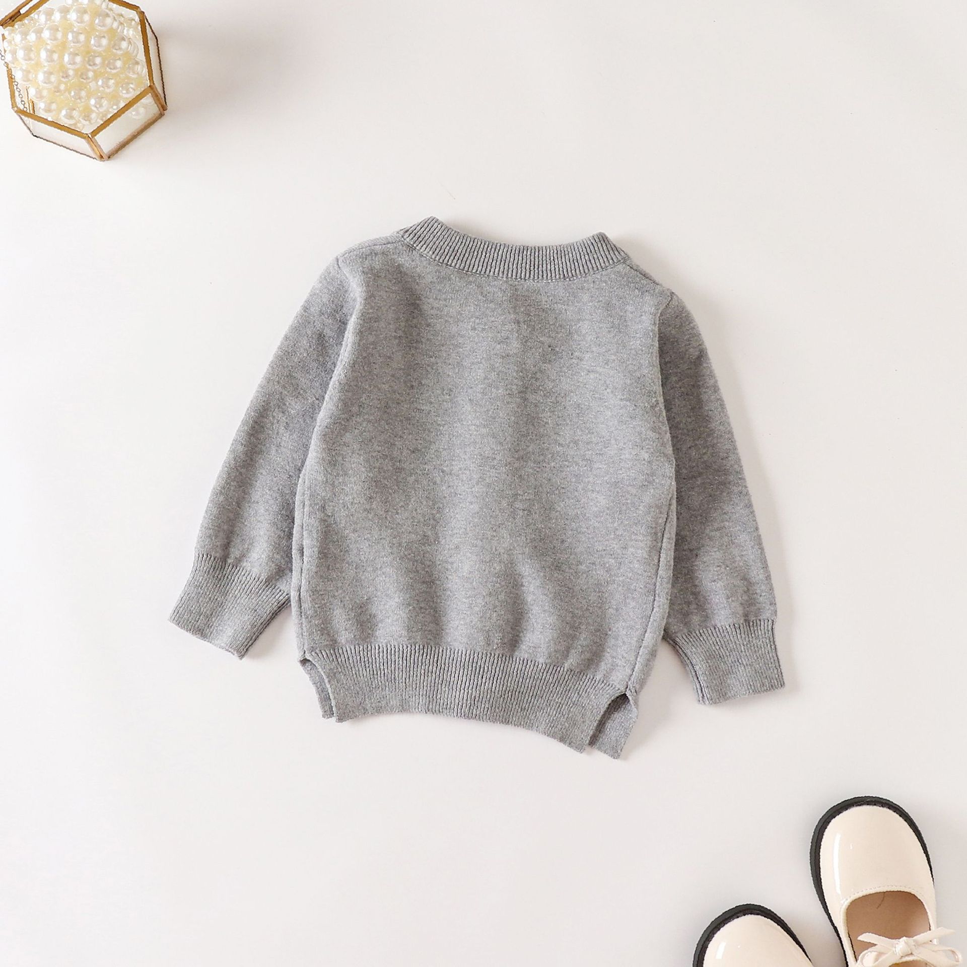 Sweter Rajutan Bintang Musim S - Knit Cardigan Infant ulasan dan harga